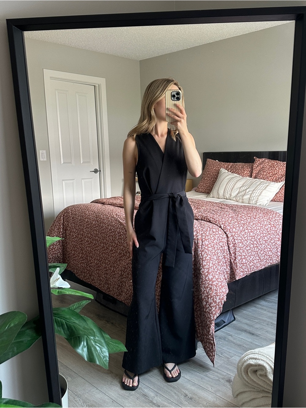 MANGO - Wide Leg Jumpsuit